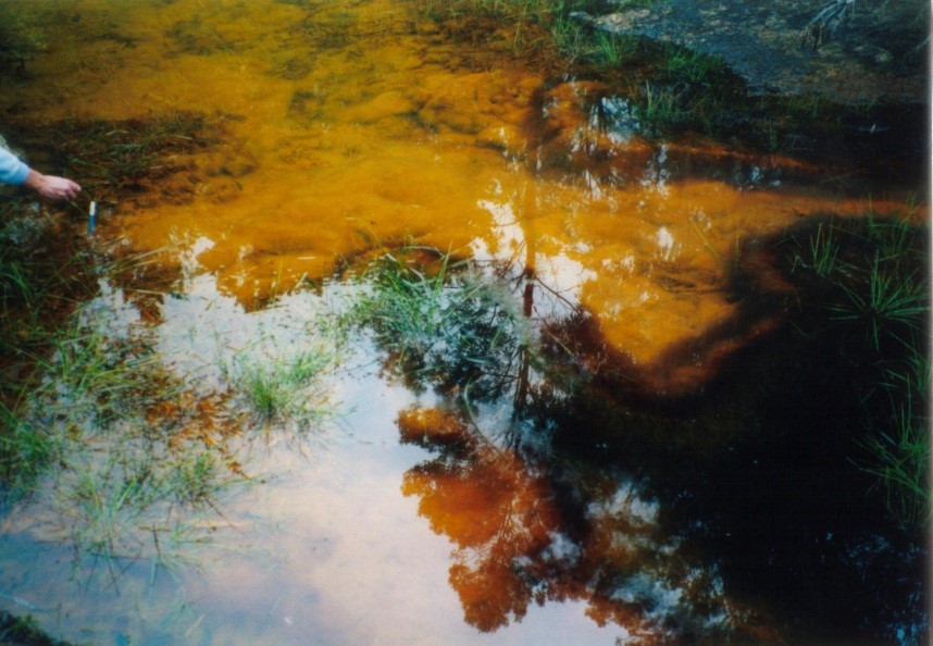 acid mine drainage